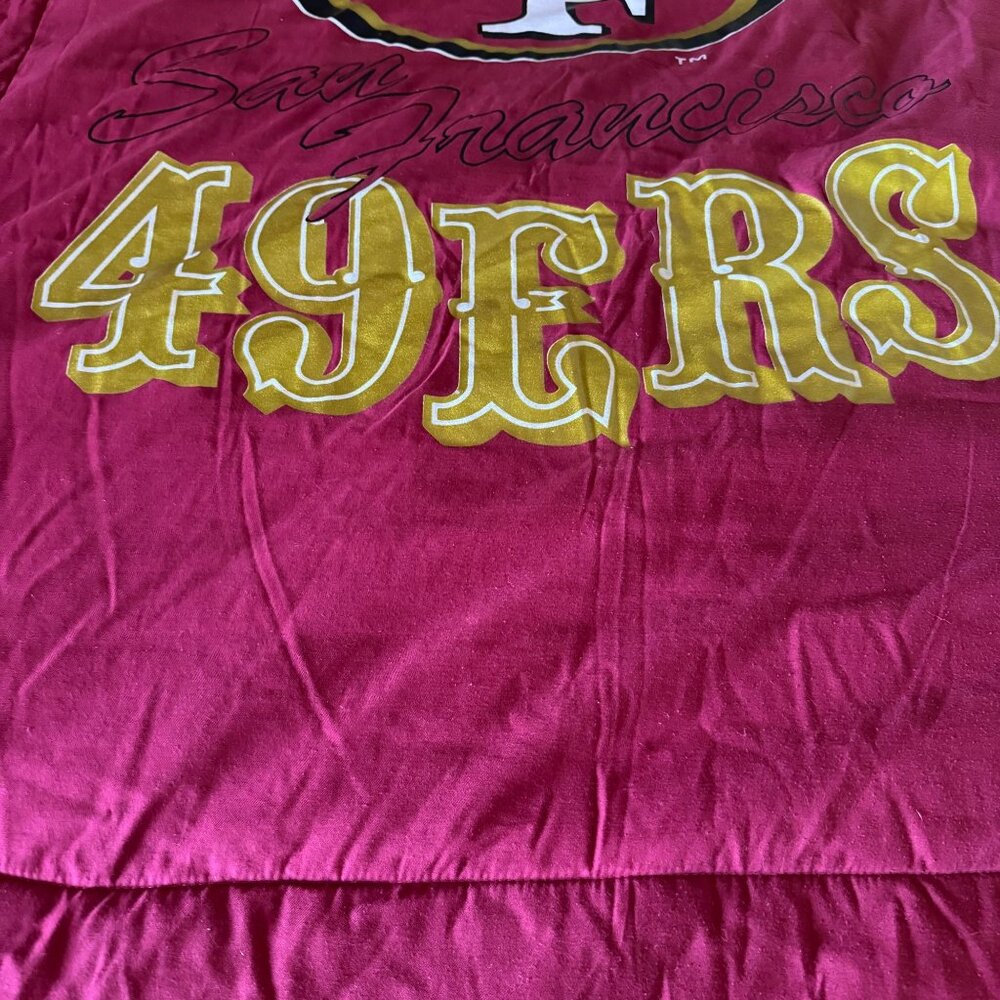 VTG San Francisco 49ers Twin Bed in a Bag by JCPenney's 1980's - Picture 4 of 16